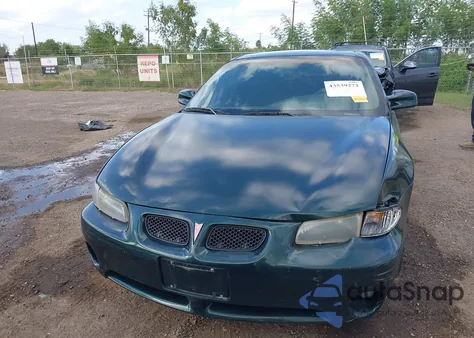 2001 Pontiac Grand Prix Se from USA, damaged, VIN 001G2WK52J01F1818